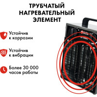 Электрическая тепловая пушка QUATTRO ELEMENTI QE-5000 E 248-559