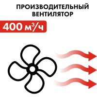 Электрическая тепловая пушка QUATTRO ELEMENTI QE-5000 E 248-559