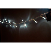 Гирлянда FERON CL06 230V, 200LED, 5000K, 14.4W, с контроллером, IP20, шнур 6м, 0.5мм 26733