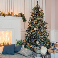 Гирлянда FERON CL06 230V, 200LED, 5000K, 14.4W, с контроллером, IP20, шнур 6м, 0.5мм 26733