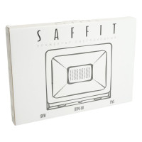 Светодиодный прожектор SAFFIT SFL90-150 2835SMD, 150W 6400K AC220V/50Hz IP65, черный в компактном корпусе 55069