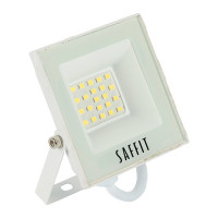 Светодиодный прожектор SAFFIT SFL90-20 2835SMD, 20W 6400K IP65, белый в компактном корпусе 55071