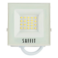 Светодиодный прожектор SAFFIT SFL90-20 2835SMD, 20W 6400K IP65, белый в компактном корпусе 55071