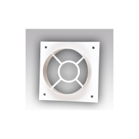 Накладка торцевая 160х160 мм с фланцем 125 мм ERA 1616Ф12 210-079