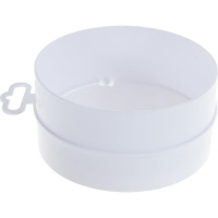 Соединитель с обратным клапаном пластик 125 мм ERA 12,5СКПО 210-055