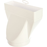 Соединитель эксцентриковый плоского воздуховода с круглым 60х204/D125 ERA 620СП12,5КП 210-045