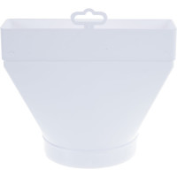 Соединитель эксцентриковый плоского воздуховода с круглым 60х204/D125 ERA 620СП12,5КП 210-045