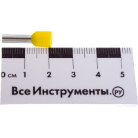 Втулочный изолированный наконечник DORI 6мм2 25 шт 2609