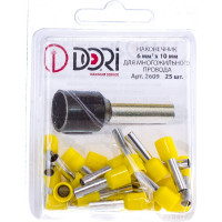 Втулочный изолированный наконечник DORI 6мм2 25 шт 2609