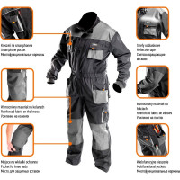 Рабочий комбинезон NEO Tools р.L/54 81-250-LD