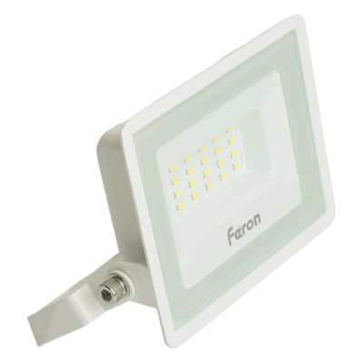 Светодиодный прожектор Feron 2835 SMD 30W 6400K IP65 AC220V/50Hz, белый с матовым стеклом, LL-920 29496