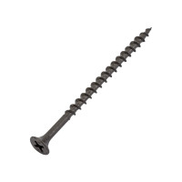 Саморез Качественный Крепеж 4,2x64 потайная головка, крупная резьба оксид 150 шт 0300373 КЧ