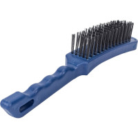Кордщетка (ручная, 5-рядная, стальная, 280 мм) КОБАЛЬТ 248-665