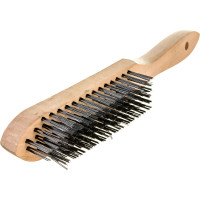 Кордщетка (ручная, 6-рядная, стальная, 290мм) КОБАЛЬТ 248-719