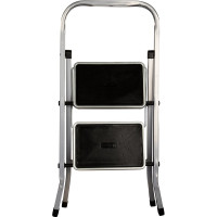 Стальная лестница-стремянка FIT РОС 2 широкие ступени 65381