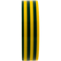 Изолента ПВХ FORTISFLEX 19 ммх0.15 ммх20 м желто-зеленая 71237