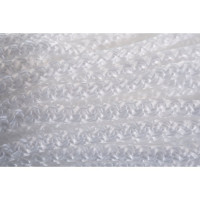 Вязаный шнур (ПП, 5 мм, с сердцевиной, универсальный, белый, 20 м) Tech-Krep 140328