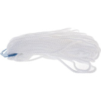 Вязаный шнур (ПП, 5 мм, с сердцевиной, универсальный, белый, 20 м) Tech-Krep 140328