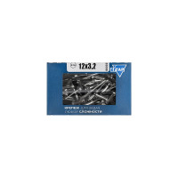 Заклепка 3,2x12 100 шт коробка с окном Zitar 102284