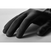Перчатки Manipula Specialist КЩС-1 (CG-942), латекс, 0.50 мм, 300 мм, без подкладки, цвет черный (9-9.5), Пер 615/9