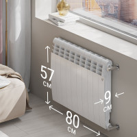 Радиатор Royal Thermo BiLiner 500/Bianco Traffico - 10 секц. НС-1176294