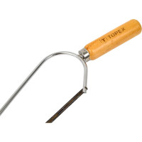 Ножовка по металлу 150 мм деревянная рукоятка TOPEX 10A115