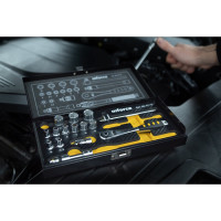 Набор инструментов 18 предметов 1/4" Inforce, Сталь Cr-V, Профессиональный, 06-07-13