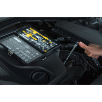 Набор инструментов 18 предметов 1/4" Inforce, Сталь Cr-V, Профессиональный, 06-07-13