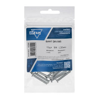 Винт DIN965 с потайной головкой оцинкованный М4x30 15 шт Zitar 102990