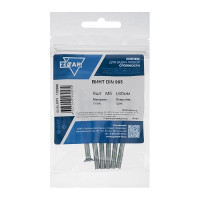 Винт DIN965 с потайной головкой оцинкованный М5x60 6 шт Zitar 102998