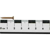 Шуруп для дерева Саморезик 3х20 универсальный потай, желтый цинк, Pz-1 1000шт SYZ-3х20-1000