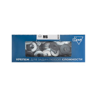 Кузовная шайба DIN9021 оцинкованная М6, 200 шт, коробка с окном Zitar 105265