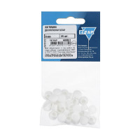 Декоративная заглушка 8 мм, белая, 35 шт, пакет Zitar 108861