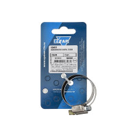 Обжимной хомут из нержавеющей стали 25x40 мм, 2 шт, ярлык Zitar 104046