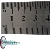 Саморез ПШО КРЕП-КОМП острый 4,2х16 RAL3005 1000шт пшо163005