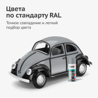 Универсальная серая эмаль аэрозоль KUDO KU-1018