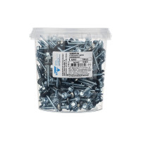 Саморез КР ZP со сверлом, 4,8x51 мм, 200 шт. в ведре Zitar 101002