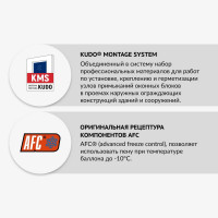 Полиуретановая монтажная пена KUDO PROFF 65+ KUPP10S65+