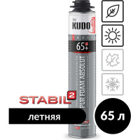 Полиуретановая монтажная пена KUDO PROFF 65+ KUPP10S65+