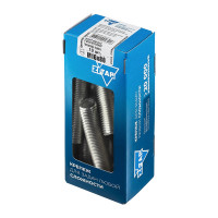 Болт с шестигранной головкой DIN933 оцинкованный, М16x80 мм, 10 шт в коробке с окном Zitar 126537