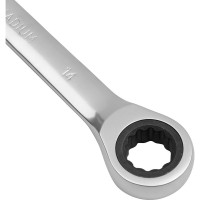 Комбинированный ключ с трещоткой 14мм AV Steel  AV-315014