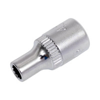 Головка торцевая JTC 1/4" 4.5 12-ти гранная L=25мм -22645 767835
