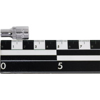 Головка торцевая JTC 1/4" 4.5 12-ти гранная L=25мм -22645 767835