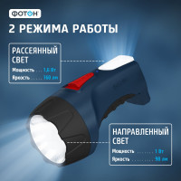 Аккумуляторный светодиодный фонарь ФОТОН РМ-1500 1 Вт 22344