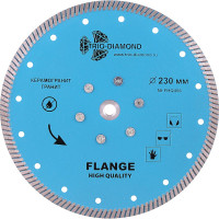 Диск алмазный отрезной TRIO-DIAMOND 230хm14 Flange Turbo FHQ456