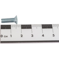 Винт Tech-Krep/Zitar DIN965 с потайной головкой, оцинкованный M5х16 + гайка + шайба 14 шт - пакет Tec 114061