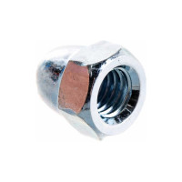 Гайка колпачковая DIN1587 оцинкованная М6, 8 шт в пакете Zitar 112277