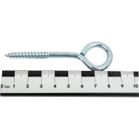 Шуруп с кольцом Tech-Krep/Zitar 6х60 с универсальным дюбелем 10х61 2 шт - пакет 114042