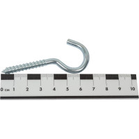 Шуруп-полукольцо Zitar 6,0x40 1 шт - пакет 136365