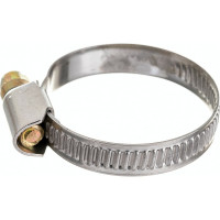 Обжимной хомут из нержавеющей стали 25x40 мм, 2 шт, ярлык Zitar 104046